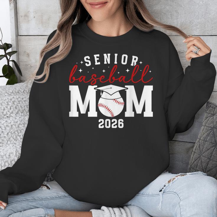 Baseball Senior Mom Of A Senior Baseball Player Mom 2026 Unisex Sweatshirt