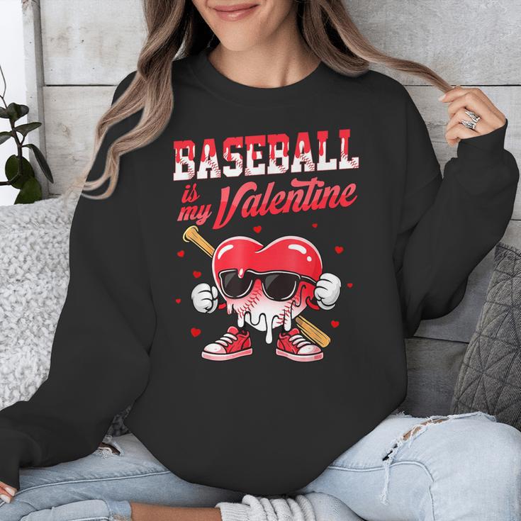 Baseball Is My Valentine Shirt Heart Drip Baseball Lovers Unisex Sweatshirt Baseball Is My Valentine Shirt Heart Drip Baseball Lovers Unisex Sweatshirt