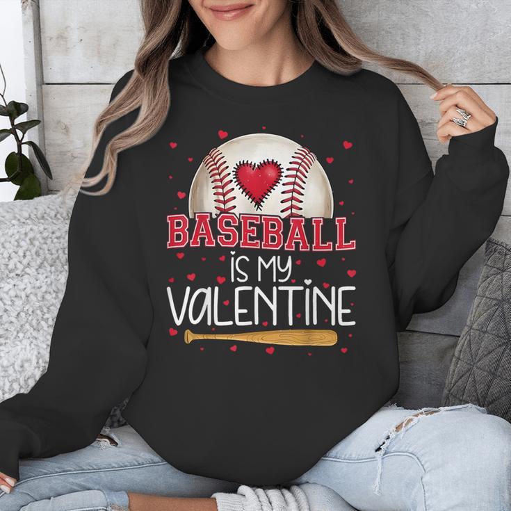 Baseball Is My Valentine Valentines Day Men Boys Kids Teen Unisex Sweatshirt Baseball Is My Valentine Valentines Day Men Boys Kids Teen Unisex Sweatshirt