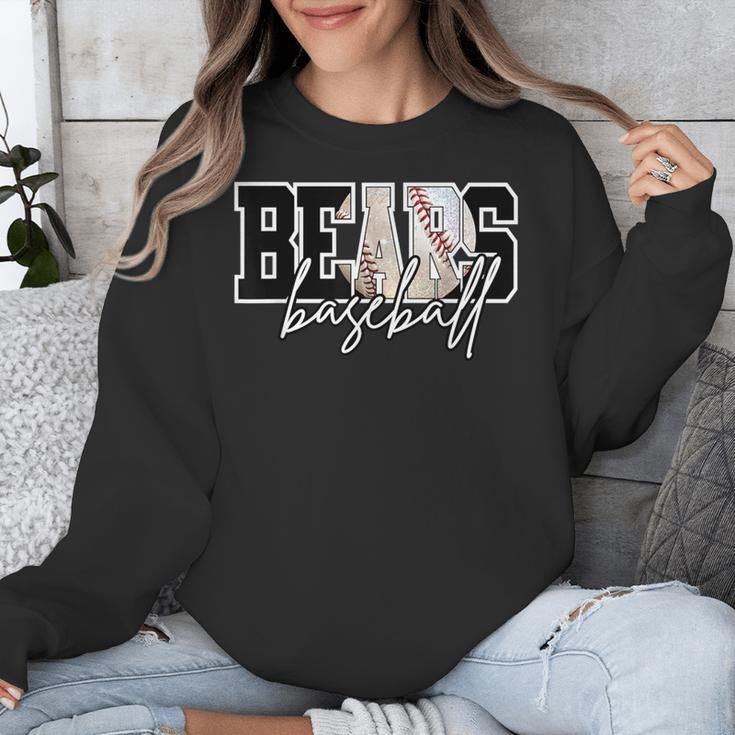Bears Baseball Mom Game Day School Spirit Bear Pride Unisex Sweatshirt Bears Baseball Mom Game Day School Spirit Bear Pride Unisex Sweatshirt