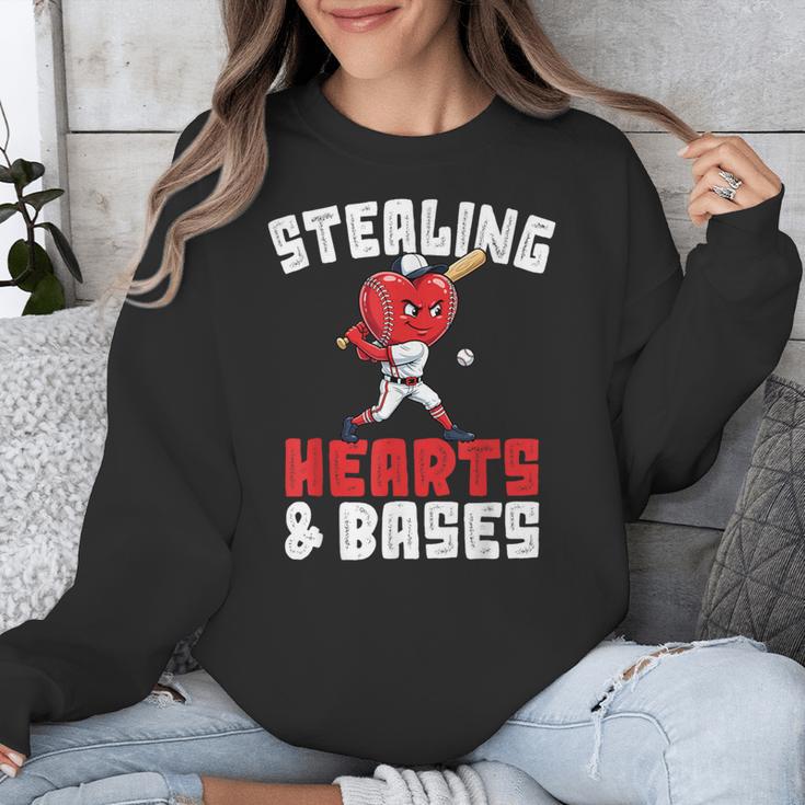 Boys Baseball Valentines Shirt Sterling Hearts Baseball Unisex Sweatshirt Boys Baseball Valentines Shirt Sterling Hearts Baseball Unisex Sweatshirt