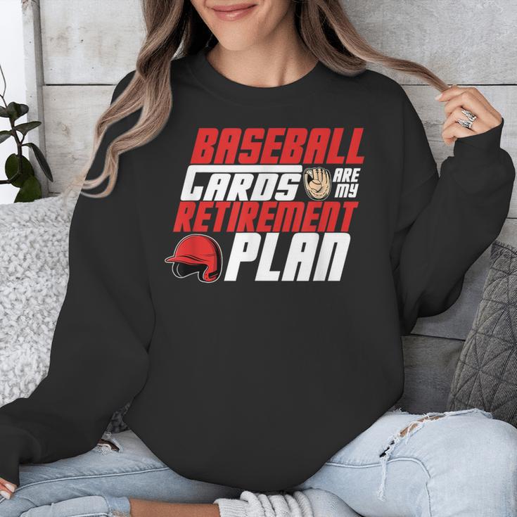 Cards Collector Baseball Cards Are My Retirement Plan Unisex Sweatshirt