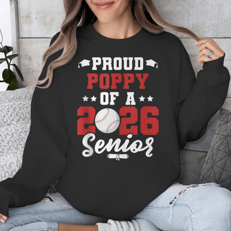 Class Of 2026 Senior Year Baseball Poppy 2026 Graduate Unisex Sweatshirt Class Of 2026 Senior Year Baseball Poppy 2026 Graduate Unisex Sweatshirt