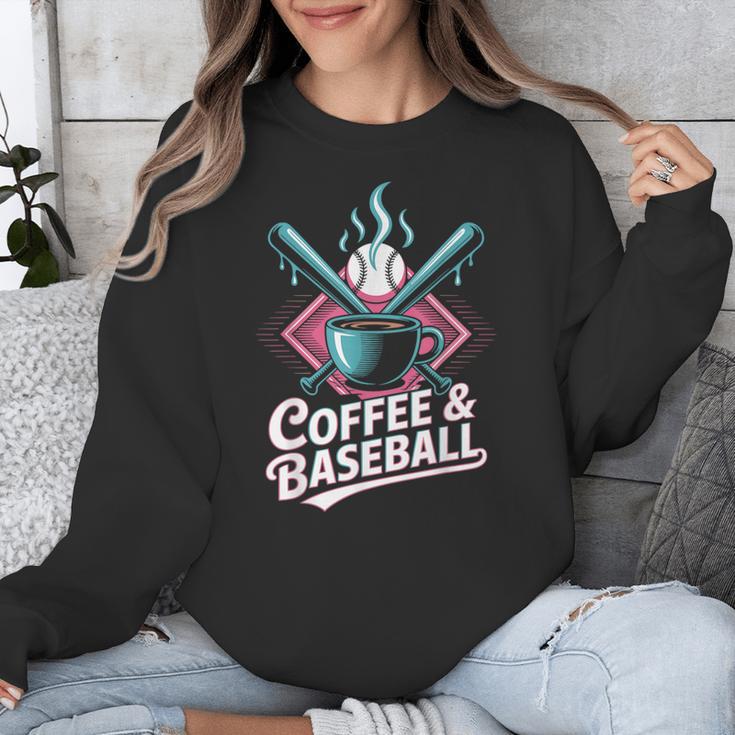 Coffee And Baseball Baseball Player Unisex Sweatshirt Coffee And Baseball Baseball Player Unisex Sweatshirt