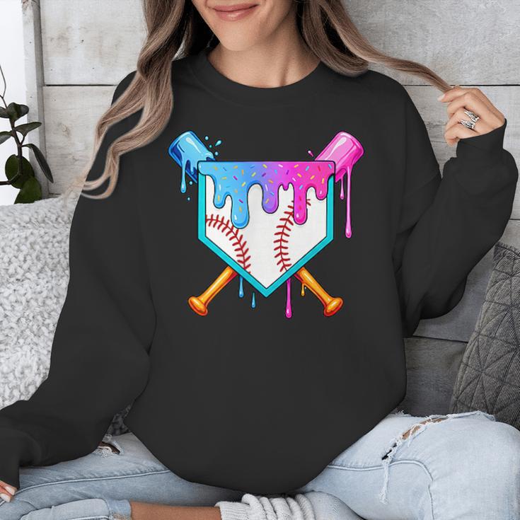 Dripping Baseball Pocket Respect The Drip Boys Baseball Unisex Sweatshirt