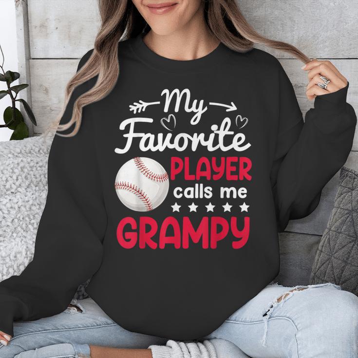 My Favorite Player Calls Me Grampy Baseball Grampy Unisex Sweatshirt My Favorite Player Calls Me Grampy Baseball Grampy Unisex Sweatshirt
