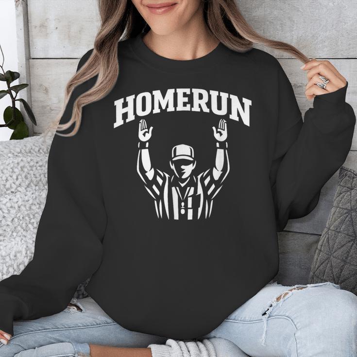 Football Referee Tee Touchdown Baseball Homerun Unisex Sweatshirt