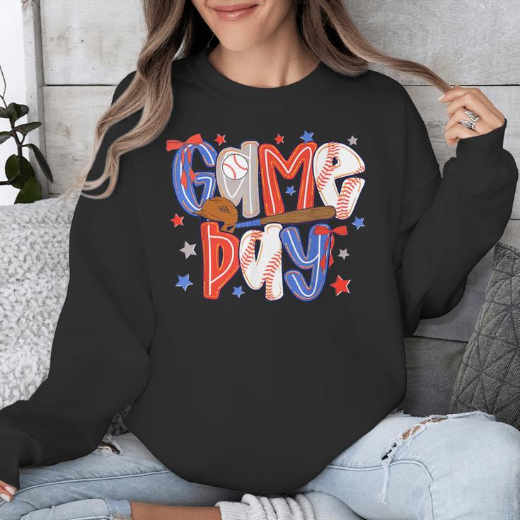 Game Day Baseball Lover Field Day Men Women Kid Unisex Sweatshirt