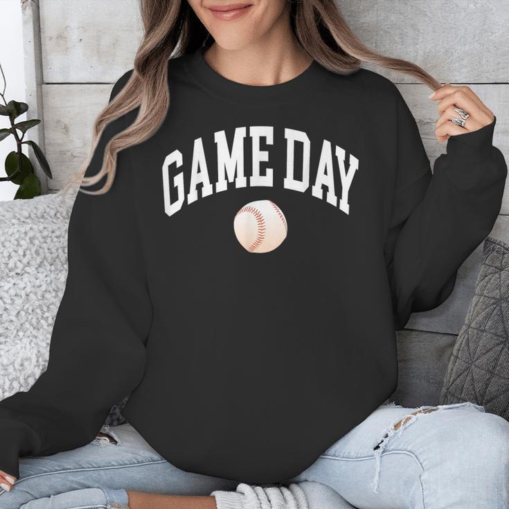 Game Day Baseball Player And Fan Graphic Unisex Sweatshirt