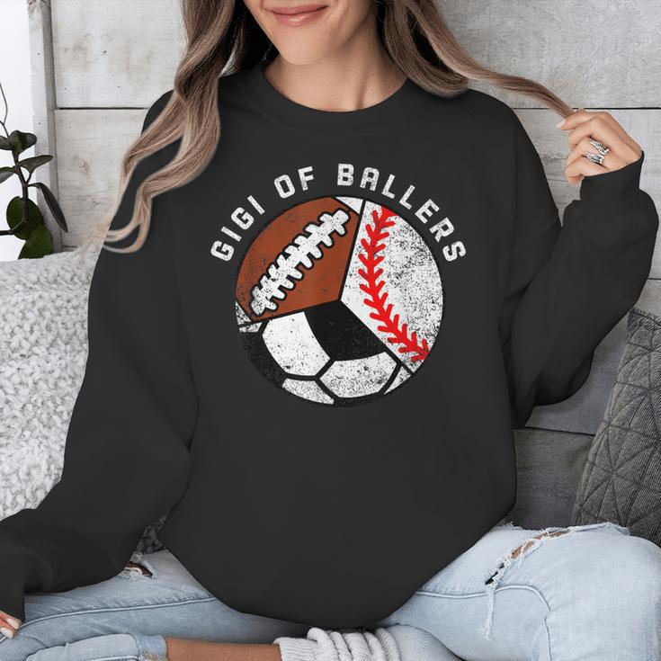 Gigi Of Ballers Baseball Soccer Football Gigi Unisex Sweatshirt Gigi Of Ballers Baseball Soccer Football Gigi Unisex Sweatshirt