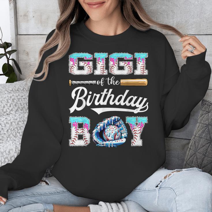 Gigi Of The Birthday Boy Baseball Ice Cream Drip Matching Unisex Sweatshirt Gigi Of The Birthday Boy Baseball Ice Cream Drip Matching Unisex Sweatshirt