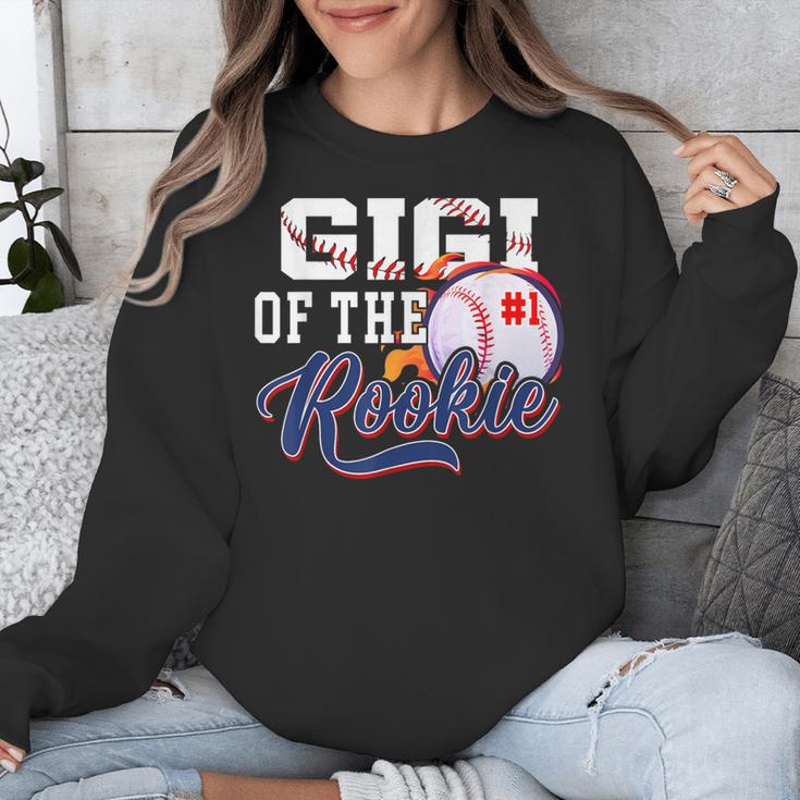 Gigi Rookie Of Year 1st Birthday Baseball Theme Matching Unisex Sweatshirt Gigi Rookie Of Year 1st Birthday Baseball Theme Matching Unisex Sweatshirt