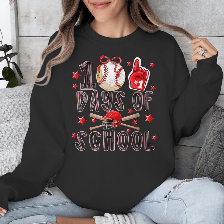 Happy 101 Days Of School Baseball Sports 100th Day Unisex Sweatshirt Happy 101 Days Of School Baseball Sports 100th Day Unisex Sweatshirt
