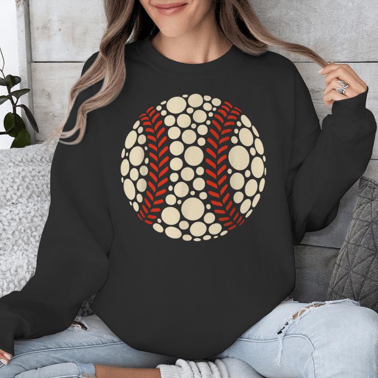 Happy Dot Day Baseball Colorful Polka Dots Boy And Youth Unisex Sweatshirt Happy Dot Day Baseball Colorful Polka Dots Boy And Youth Unisex Sweatshirt