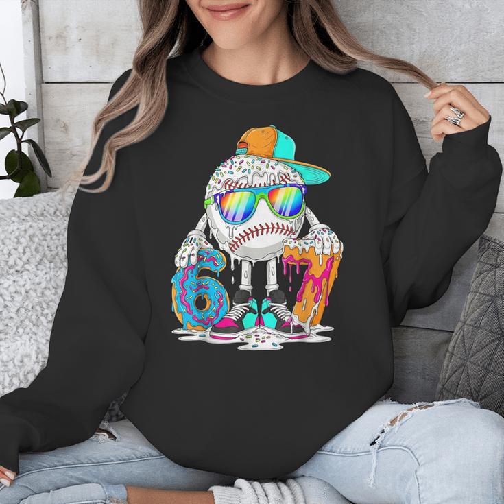 HUGvyn 6 7 Baseball Number Kid Drip Ice Cream Six Seven Meme Unisex Sweatshirt HUGvyn 6 7 Baseball Number Kid Drip Ice Cream Six Seven Meme Unisex Sweatshirt
