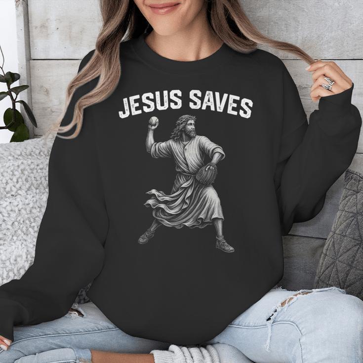 Jesus Saves Shirt Religious Christian Faith Baseball Unisex Sweatshirt Jesus Saves Shirt Religious Christian Faith Baseball Unisex Sweatshirt