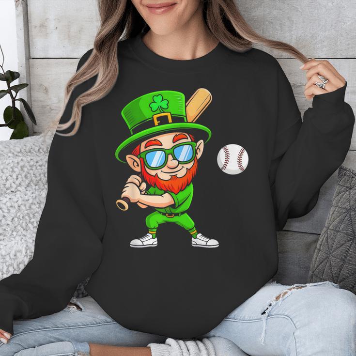 Kids St Patricks Day Shirt Leprechaun Baseball Boys Men Unisex Sweatshirt Kids St Patricks Day Shirt Leprechaun Baseball Boys Men Unisex Sweatshirt
