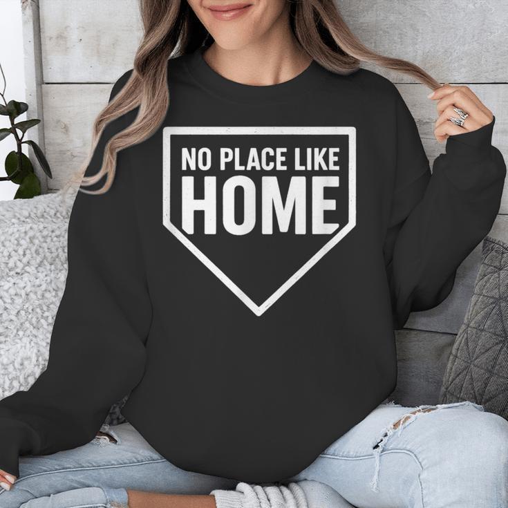 No Place Like Home Baseball Home Plate Unisex Sweatshirt No Place Like Home Baseball Home Plate Unisex Sweatshirt