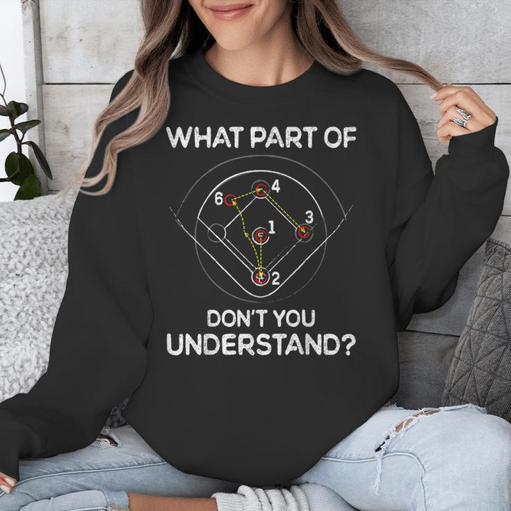 What Part Of Dont You Understand 6432 Baseball Unisex Sweatshirt What Part Of Dont You Understand 6432 Baseball Unisex Sweatshirt