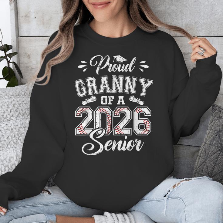 Proud Granny Of A 2026 Senior Baseball Graduate Unisex Sweatshirt Proud Granny Of A 2026 Senior Baseball Graduate Unisex Sweatshirt