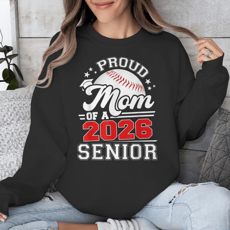 Proud Mom Of A 2026 Senior Baseball Graduation 2026 Unisex Sweatshirt Proud Mom Of A 2026 Senior Baseball Graduation 2026 Unisex Sweatshirt
