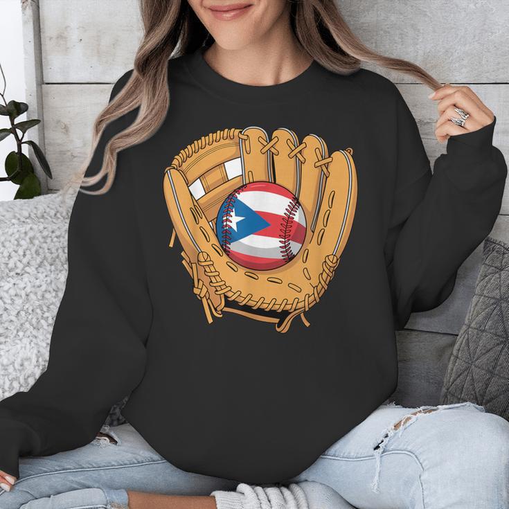 Puerto Rican Flag Baseball Player Boricua Pride Beisbol PR Unisex Sweatshirt Puerto Rican Flag Baseball Player Boricua Pride Beisbol PR Unisex Sweatshirt