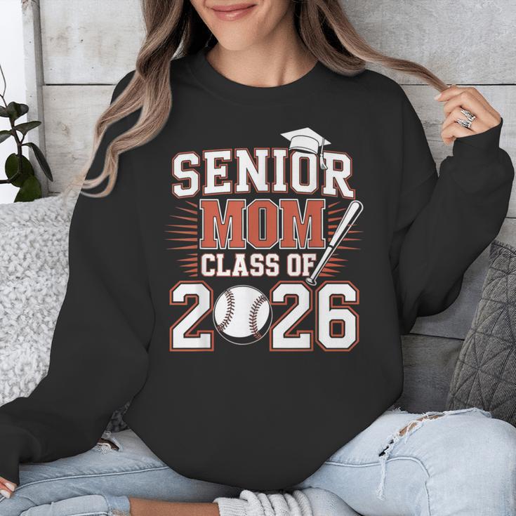 Senior Mom Class Of 2026 Graduate Baseball 2026 Graduation Unisex Sweatshirt Senior Mom Class Of 2026 Graduate Baseball 2026 Graduation Unisex Sweatshirt