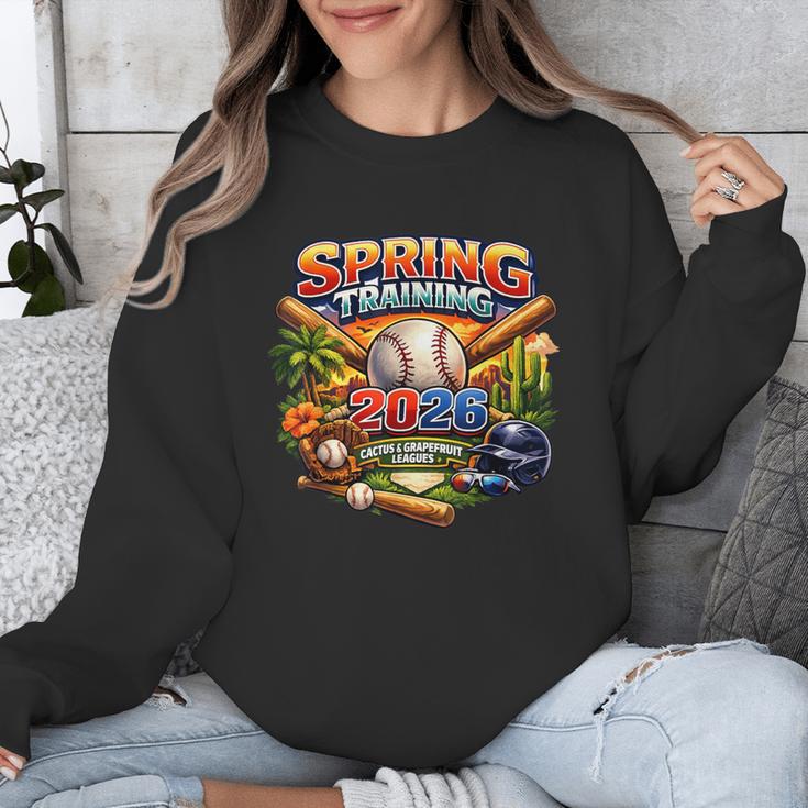 Spring Training 2026 Baseball Fan Retro Palm Cactus Unisex Sweatshirt Spring Training 2026 Baseball Fan Retro Palm Cactus Unisex Sweatshirt