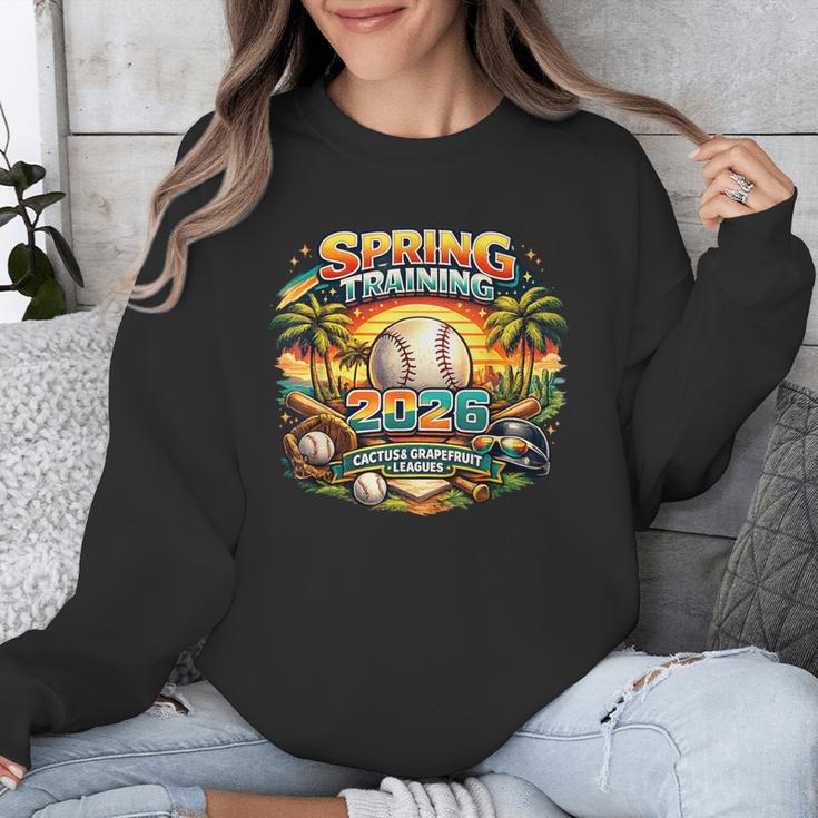 Spring Training 2026 Retro Baseball Palm Cactus Unisex Sweatshirt Spring Training 2026 Retro Baseball Palm Cactus Unisex Sweatshirt