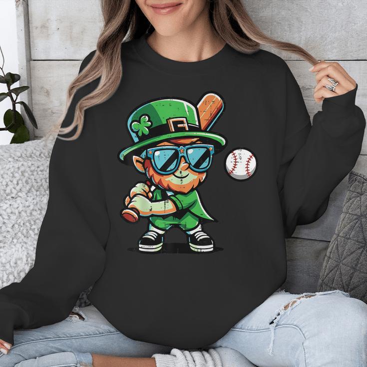 St Patricks Day Leprechaun Baseball Saint Paddys Boys Men Unisex Sweatshirt St Patricks Day Leprechaun Baseball Saint Paddys Boys Men Unisex Sweatshirt