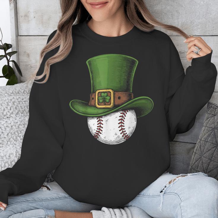 St Patricks Day Shamrock Baseball Saint Paddy's Kids Boys Unisex Sweatshirt St Patricks Day Shamrock Baseball Saint Paddy's Kids Boys Unisex Sweatshirt