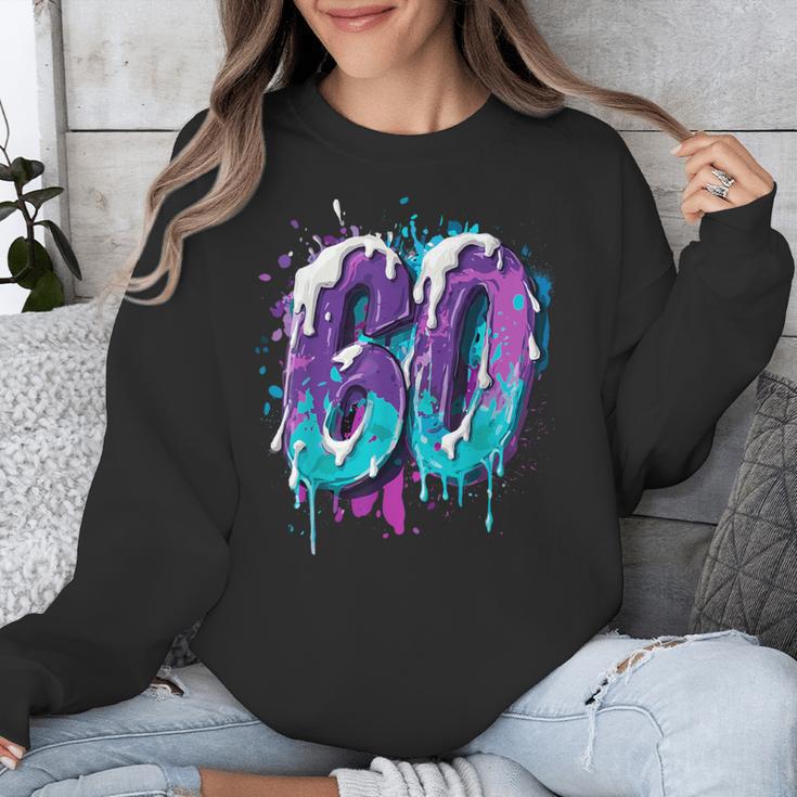 Vintage Baseball 60 Number Unisex Sweatshirt Vintage Baseball 60 Number Unisex Sweatshirt