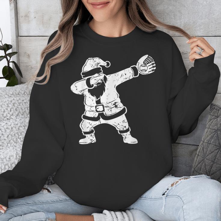 Vintage Dabbing Santa Christmas Baseball Xmas Costume Unisex Sweatshirt Vintage Dabbing Santa Christmas Baseball Xmas Costume Unisex Sweatshirt