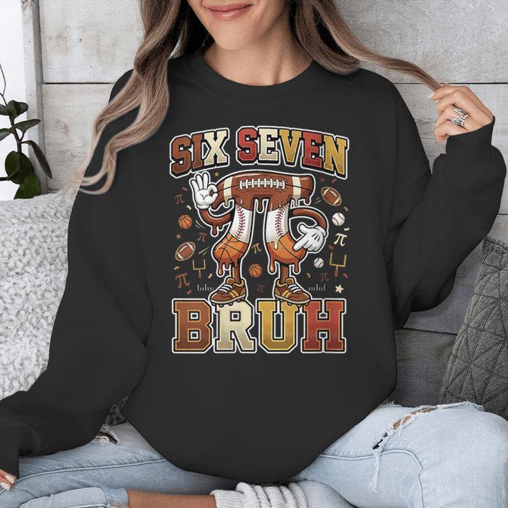 Women's Six Seven 67 Happy Pi Day 314 Football Basketball Baseball Unisex Sweatshirt Women's Six Seven 67 Happy Pi Day 314 Football Basketball Baseball Unisex Sweatshirt