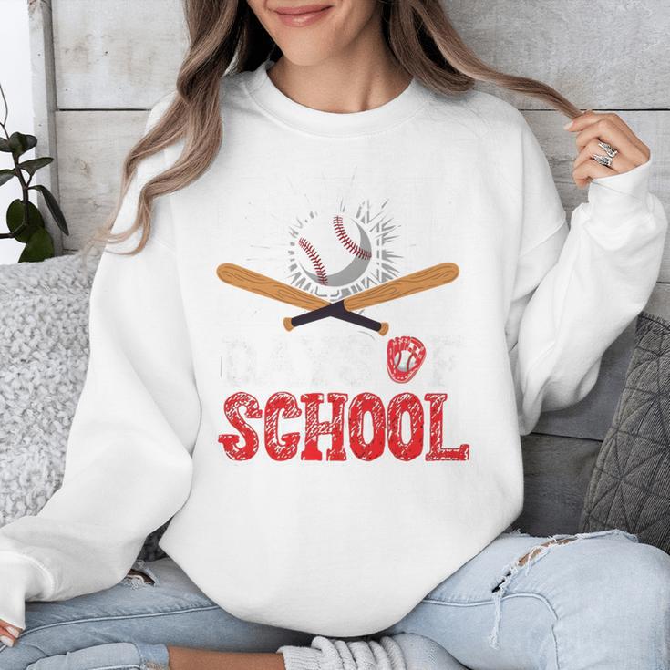 100 Days Of School Baseball 100 Days Smarter Boys Student Unisex Sweatshirt 100 Days Of School Baseball 100 Days Smarter Boys Student Unisex Sweatshirt