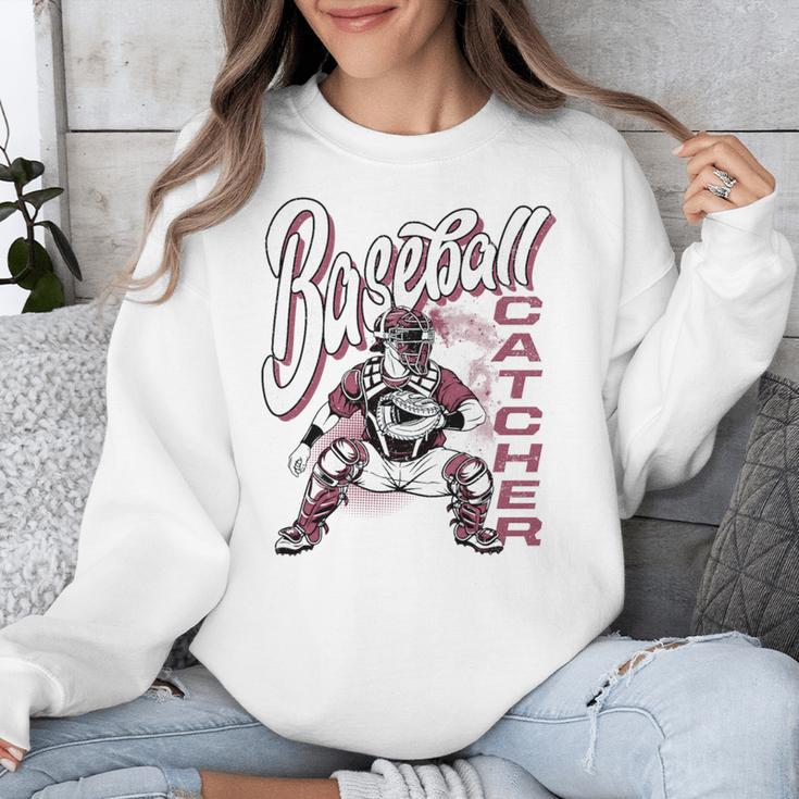 Baseball Catcher Gear Home Plate Premium Tri-Blend Unisex Sweatshirt Baseball Catcher Gear Home Plate Premium Tri-Blend Unisex Sweatshirt