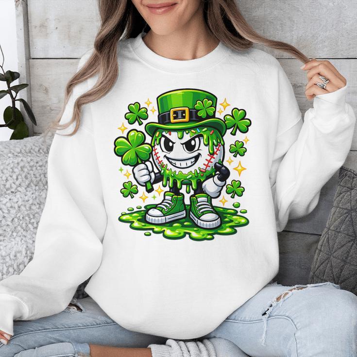 Baseball Drip Icecream Apparel Youth Boy St Patrick Day Unisex Sweatshirt Baseball Drip Icecream Apparel Youth Boy St Patrick Day Unisex Sweatshirt