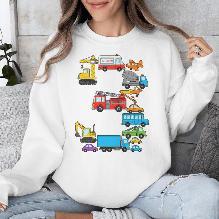 Baseball Ice Cream Drip Vehicles Youth Baseball Drip Premium Tri-Blend Unisex Sweatshirt