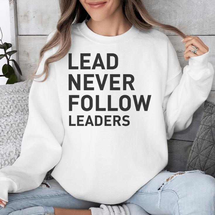 Baseball Lead Never Follow Leaders Team Captain Leadership Premium Tri-Blend Unisex Sweatshirt Baseball Lead Never Follow Leaders Team Captain Leadership Premium Tri-Blend Unisex Sweatshirt