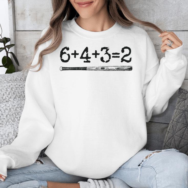 Double Play 6 4 3 2 Vintage Baseball Math Softball Player Premium Tri-Blend Unisex Sweatshirt Double Play 6 4 3 2 Vintage Baseball Math Softball Player Premium Tri-Blend Unisex Sweatshirt
