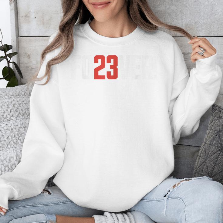 FO23VER Trendy Number 23 Baseball Team Sport For Women Men Unisex Sweatshirt FO23VER Trendy Number 23 Baseball Team Sport For Women Men Unisex Sweatshirt