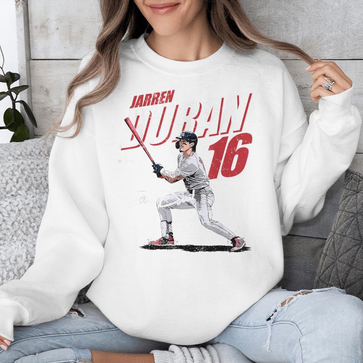 Jarren Duran Boston MLB Baseball Players MLBJDU204M Unisex Sweatshirt