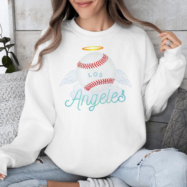 Los Angeles Angel Ball Tshirt Cool Baseball Team Premium Tri-Blend Unisex Sweatshirt Los Angeles Angel Ball Tshirt Cool Baseball Team Premium Tri-Blend Unisex Sweatshirt