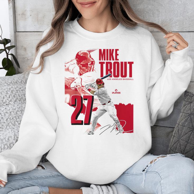 Mike Trout Los Angeles A MLB Baseball Players MLBMTR304N Unisex Sweatshirt