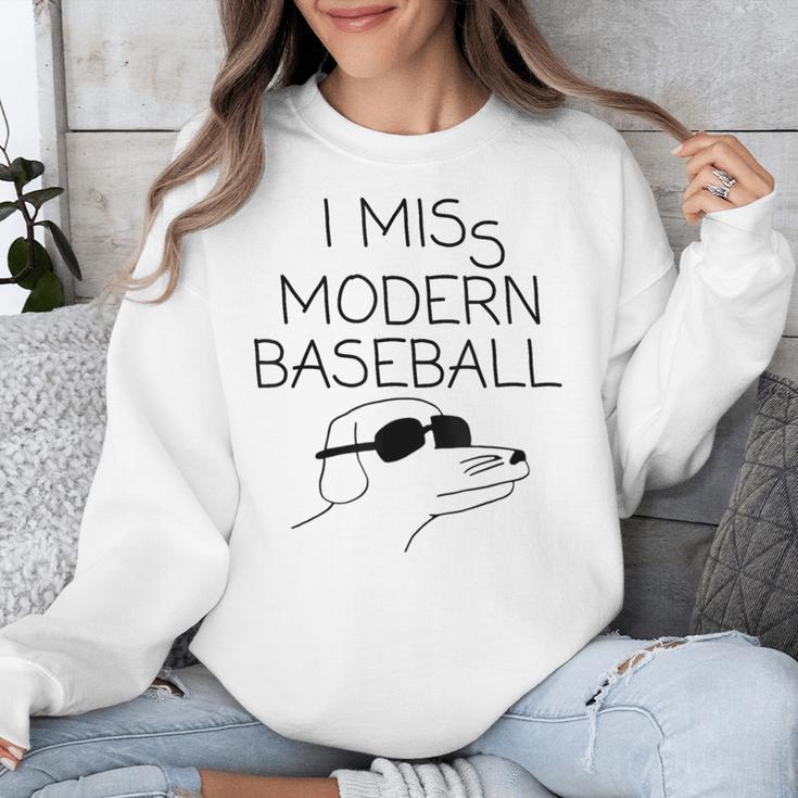 I Miss Modern Baseball Vintage Baseball Meme Tee Unisex Sweatshirt I Miss Modern Baseball Vintage Baseball Meme Tee Unisex Sweatshirt