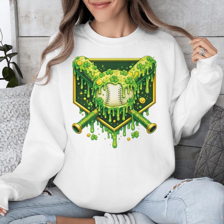 St Patrick's Day Baseball Boys Ice Cream Drip Youth Kids Premium Tri-Blend Unisex Sweatshirt St Patrick's Day Baseball Boys Ice Cream Drip Youth Kids Premium Tri-Blend Unisex Sweatshirt