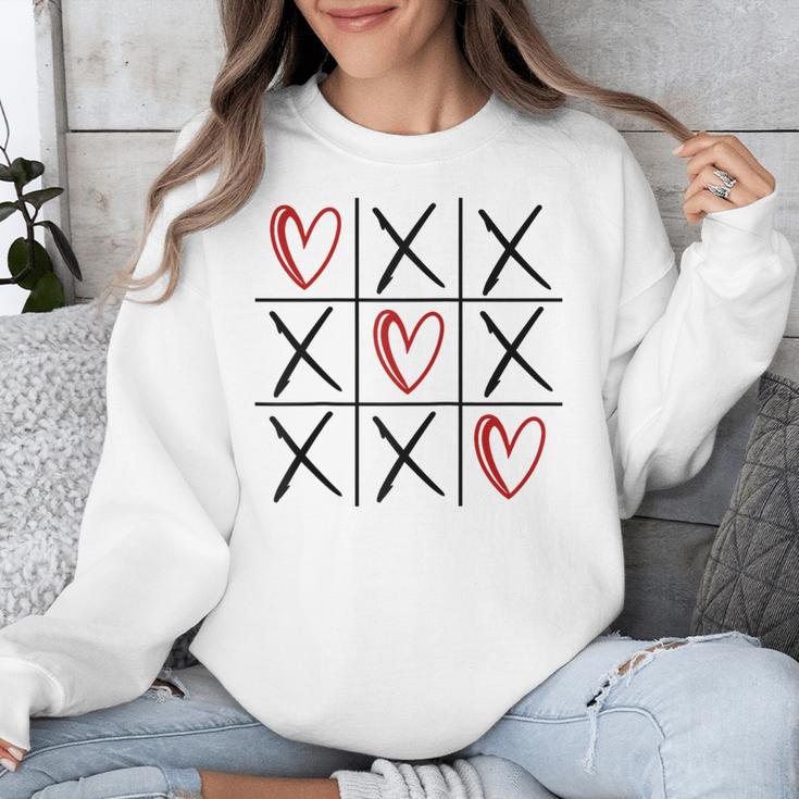 Tic Tac Toe Love Hearts Romantic Valentine Raglan Baseball Tee Unisex Sweatshirt Tic Tac Toe Love Hearts Romantic Valentine Raglan Baseball Tee Unisex Sweatshirt