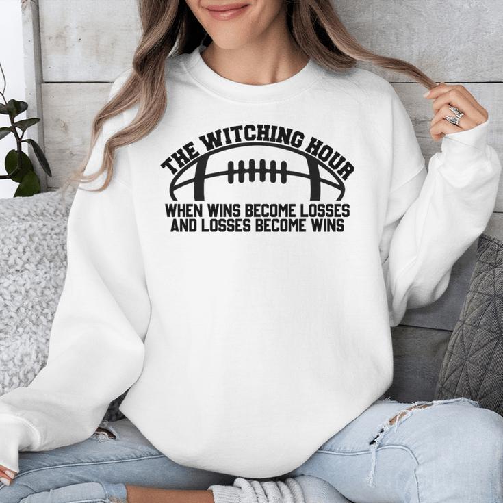 The Witching Hour When Wins Become Losses Baseball Premium Tri-Blend Unisex Sweatshirt The Witching Hour When Wins Become Losses Baseball Premium Tri-Blend Unisex Sweatshirt
