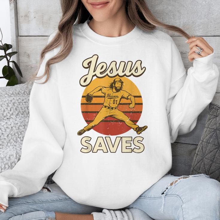 Youth Boy Baseball Jesus Saves Christian Baseball Religious Unisex Sweatshirt Youth Boy Baseball Jesus Saves Christian Baseball Religious Unisex Sweatshirt