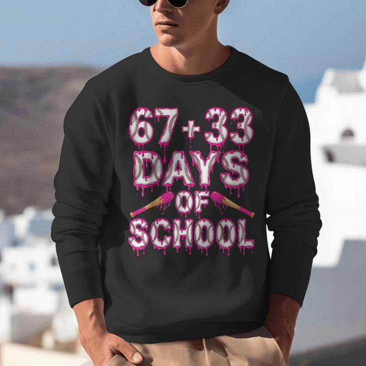 100 Days Of School Baseball Boys Six Seven Drip 100th Day Unisex Sweatshirt 100 Days Of School Baseball Boys Six Seven Drip 100th Day Unisex Sweatshirt